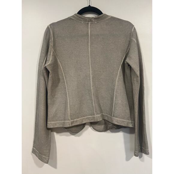 Women’s Minimalist Tandem Blazer Slim Fit 36 Grey Small Made in Italy - Picture 3 of 6